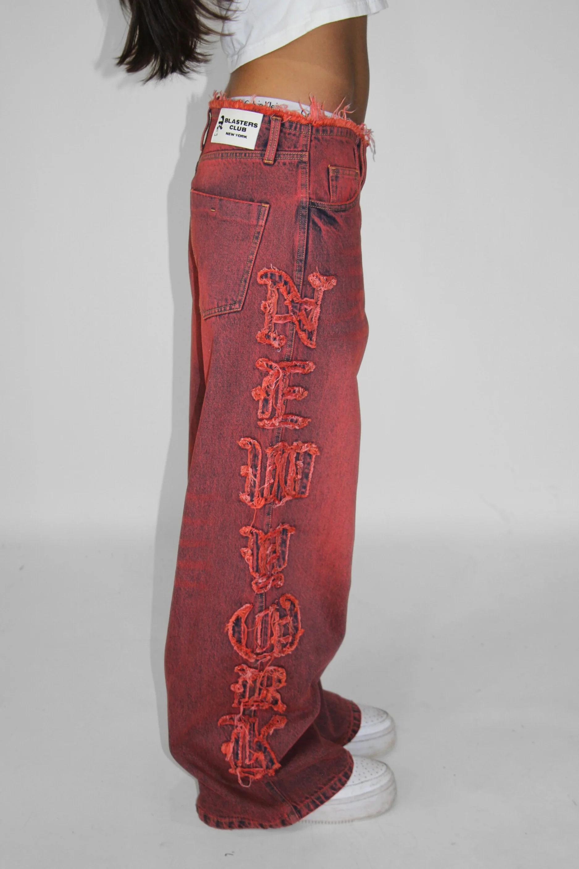 Blaster Denim in Red Wash - Image 3