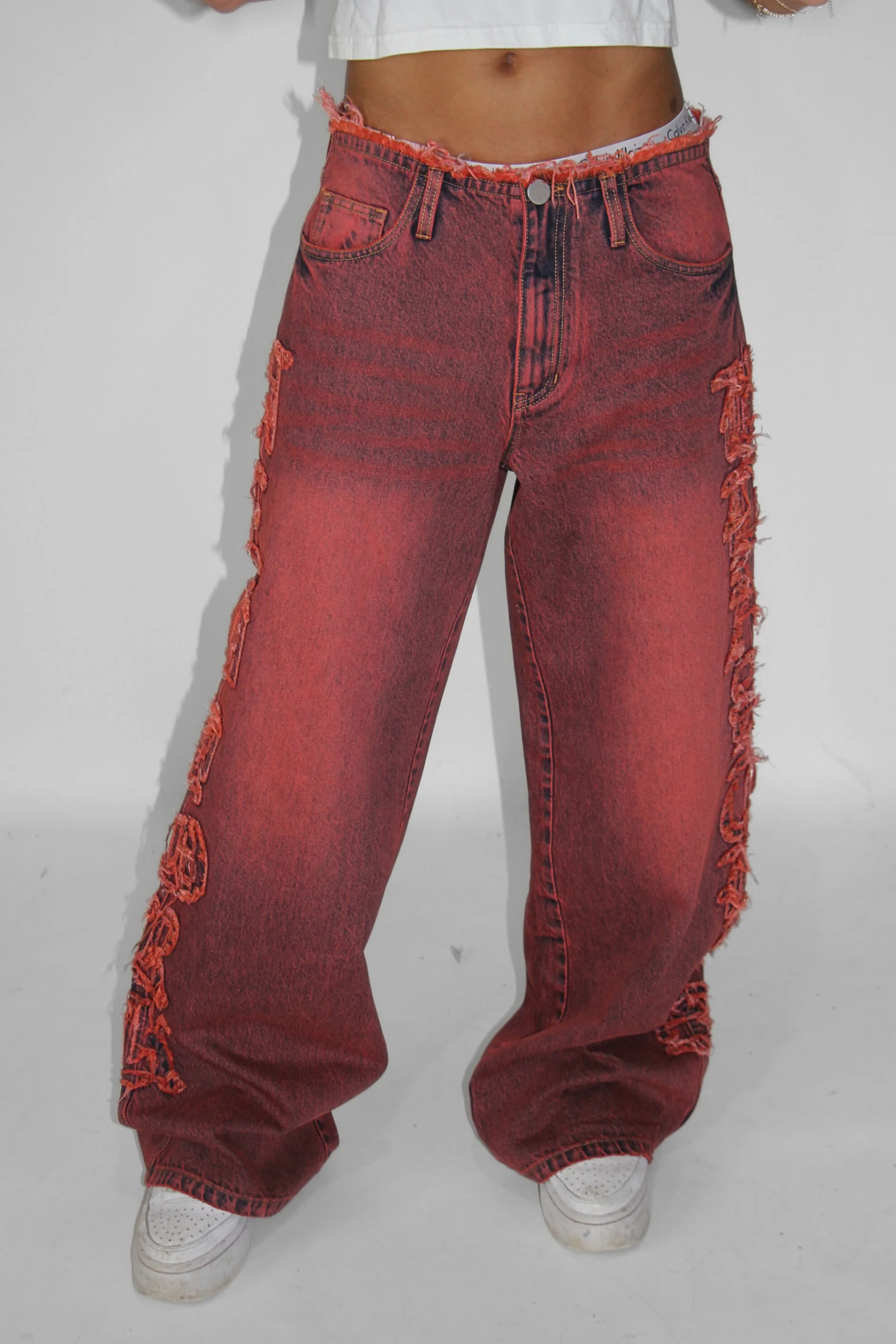 Blaster Denim in Red Wash - Image 5