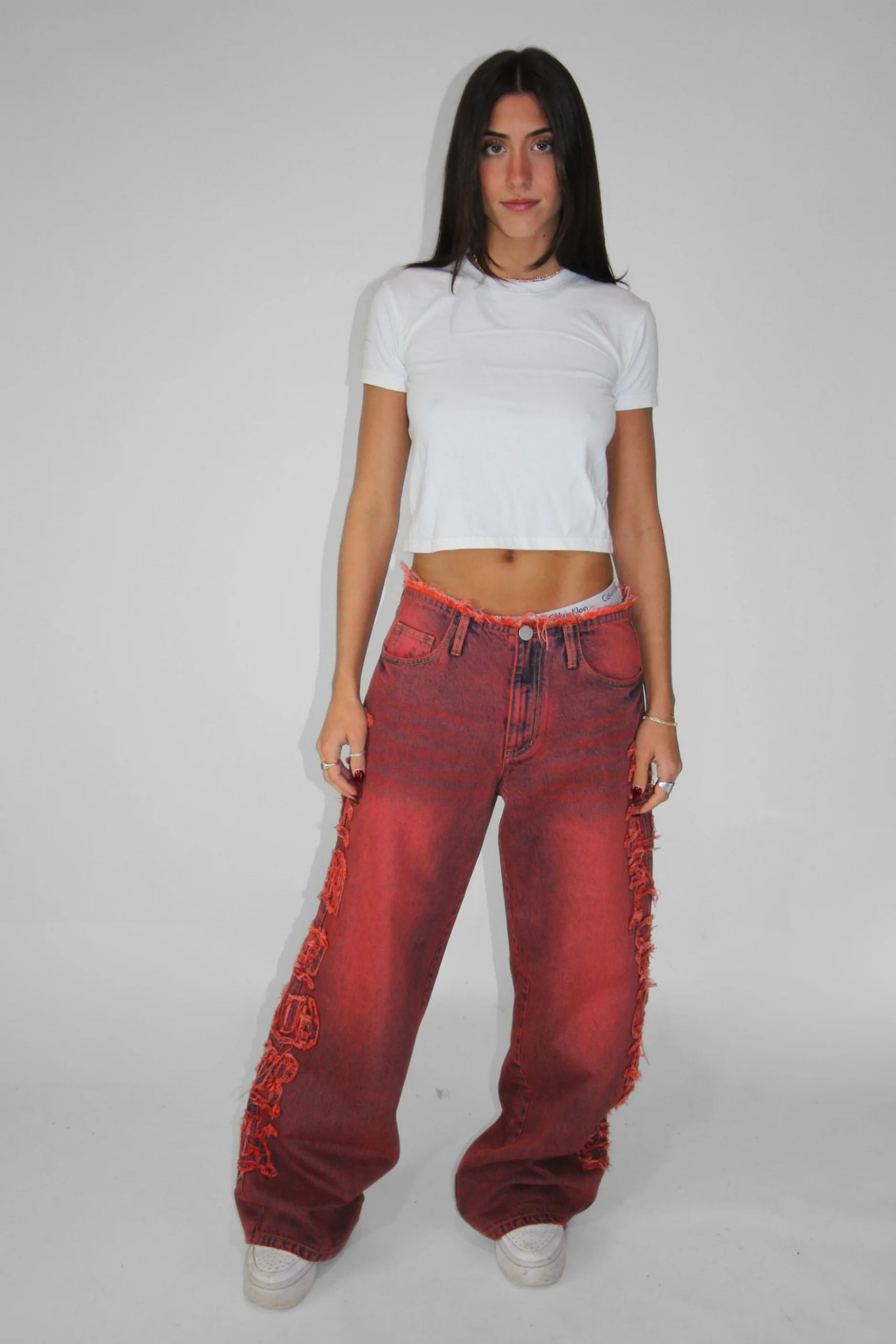 Blaster Denim in Red Wash - Image 7