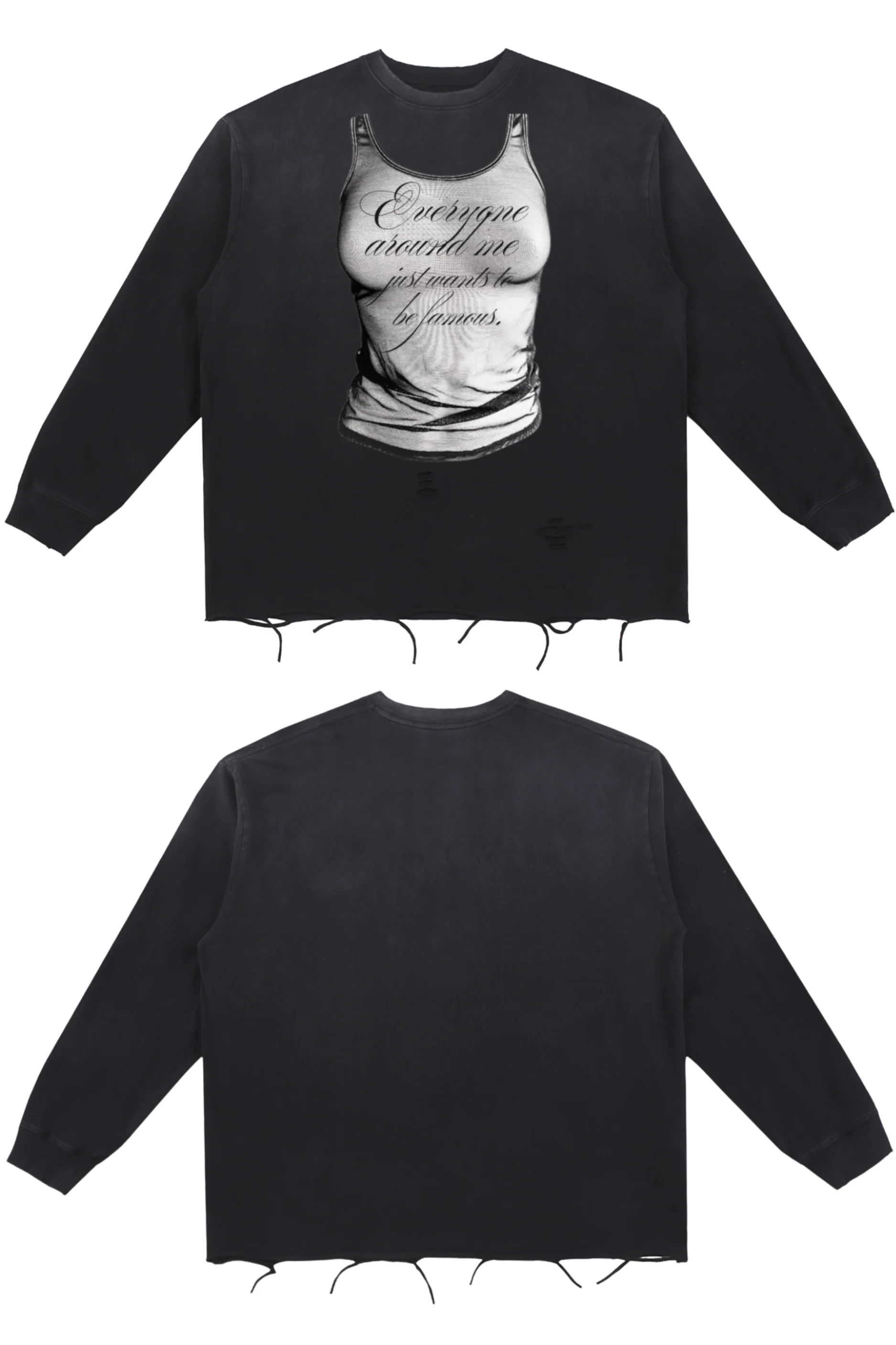 Famous Vintage Wash Long Sleeve - Image 5