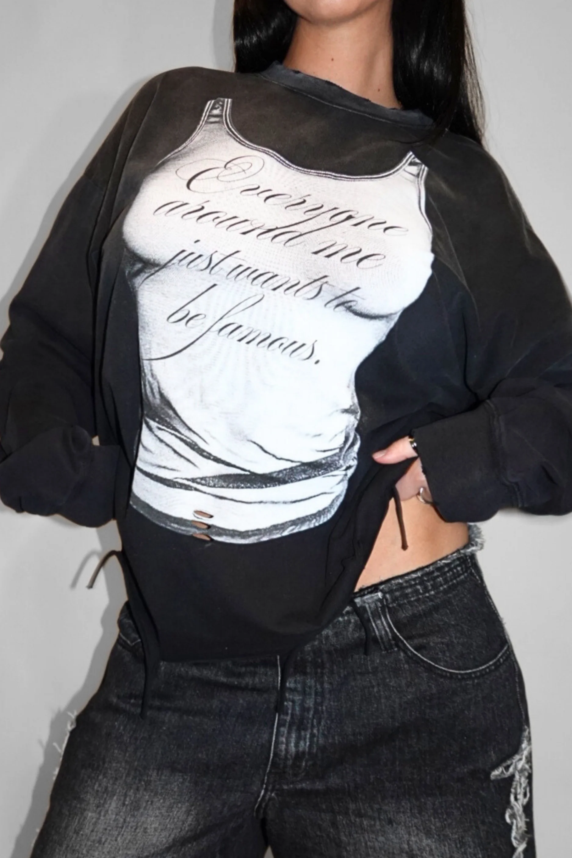 Famous Vintage Wash Long Sleeve - Image 6