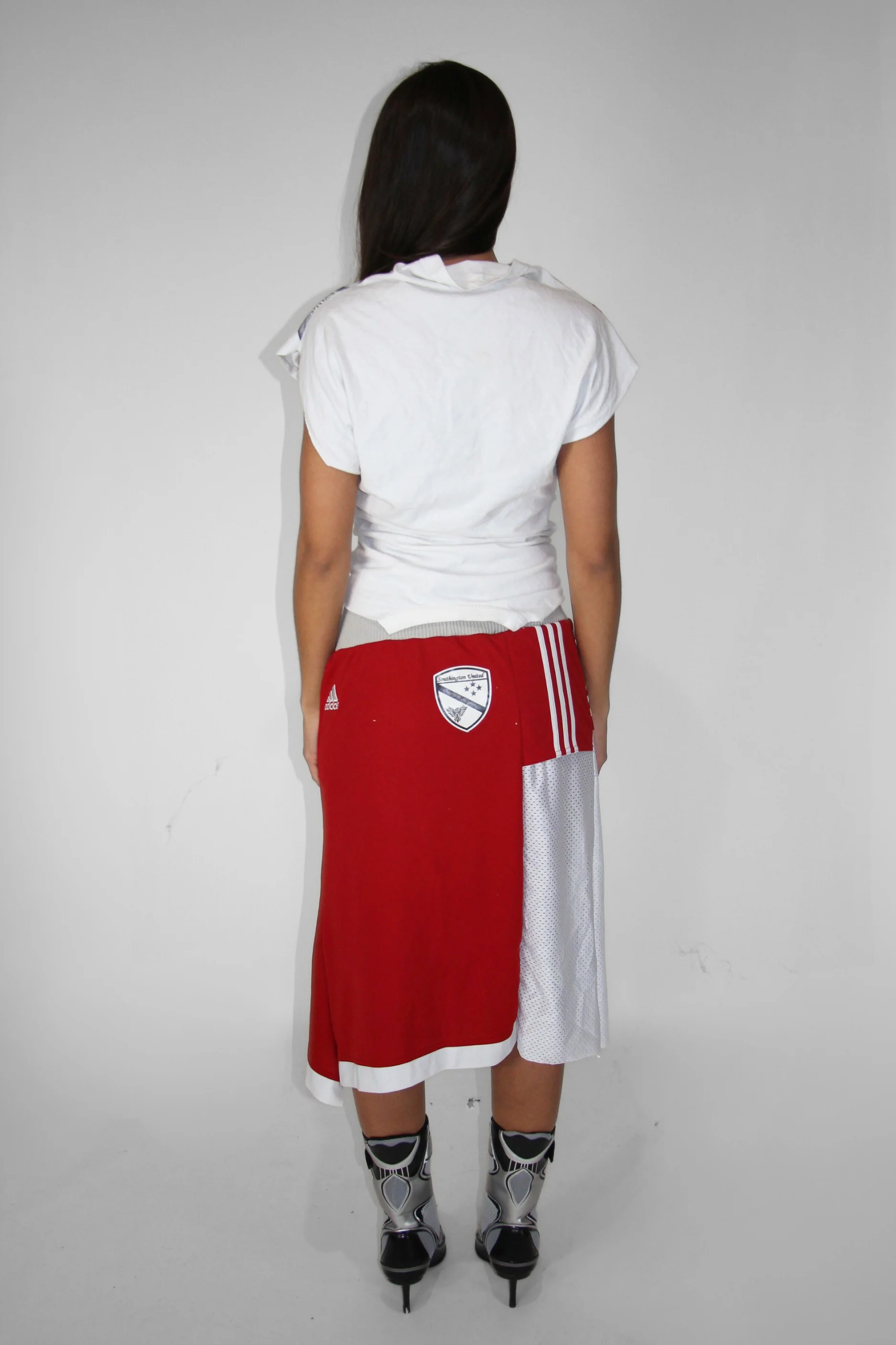 RECONSTRUCTED JERSEY SKIRT 01 - Image 3