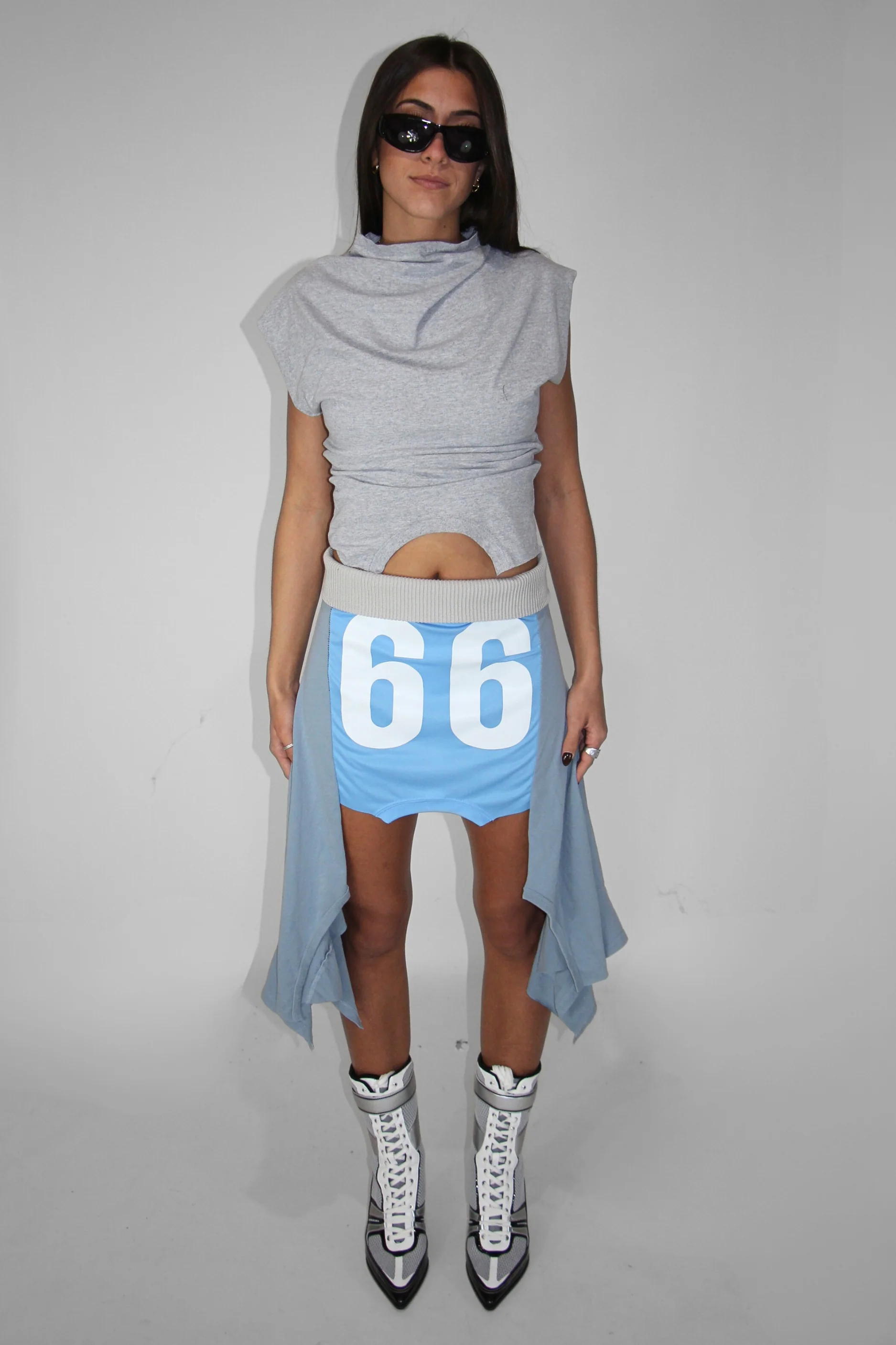 RECONSTRUCTED JERSEY SKIRT 02 - Image 6