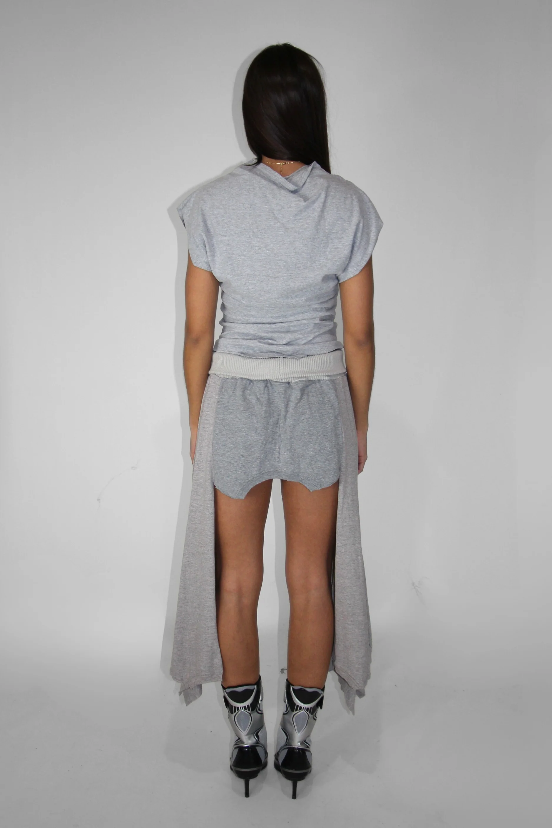 RECONSTRUCTED JERSEY SKIRT 03 - Image 5