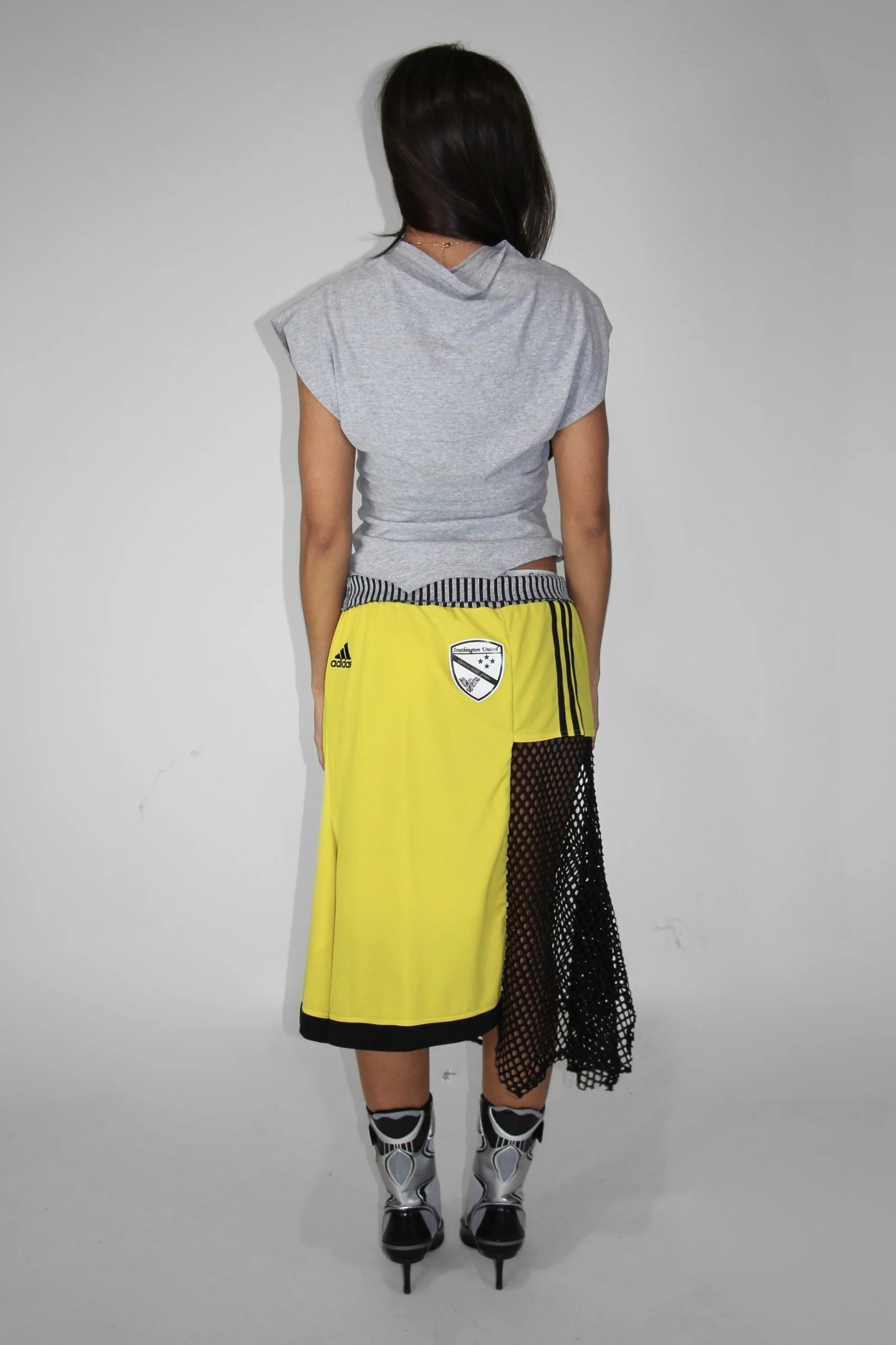 RECONSTRUCTED JERSEY SKIRT 04 - Image 3