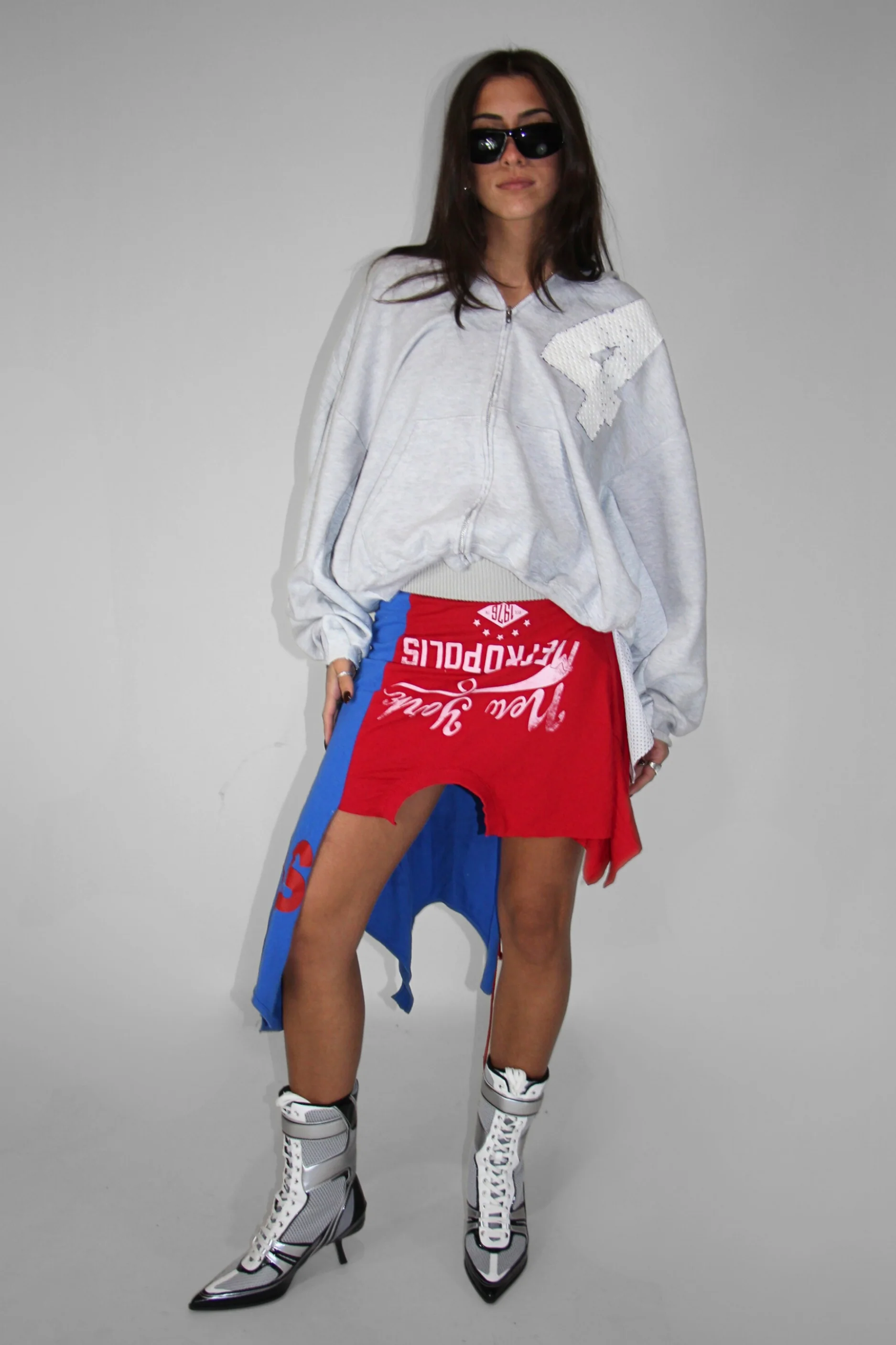 RECONSTRUCTED JERSEY SKIRT 06 - Image 6