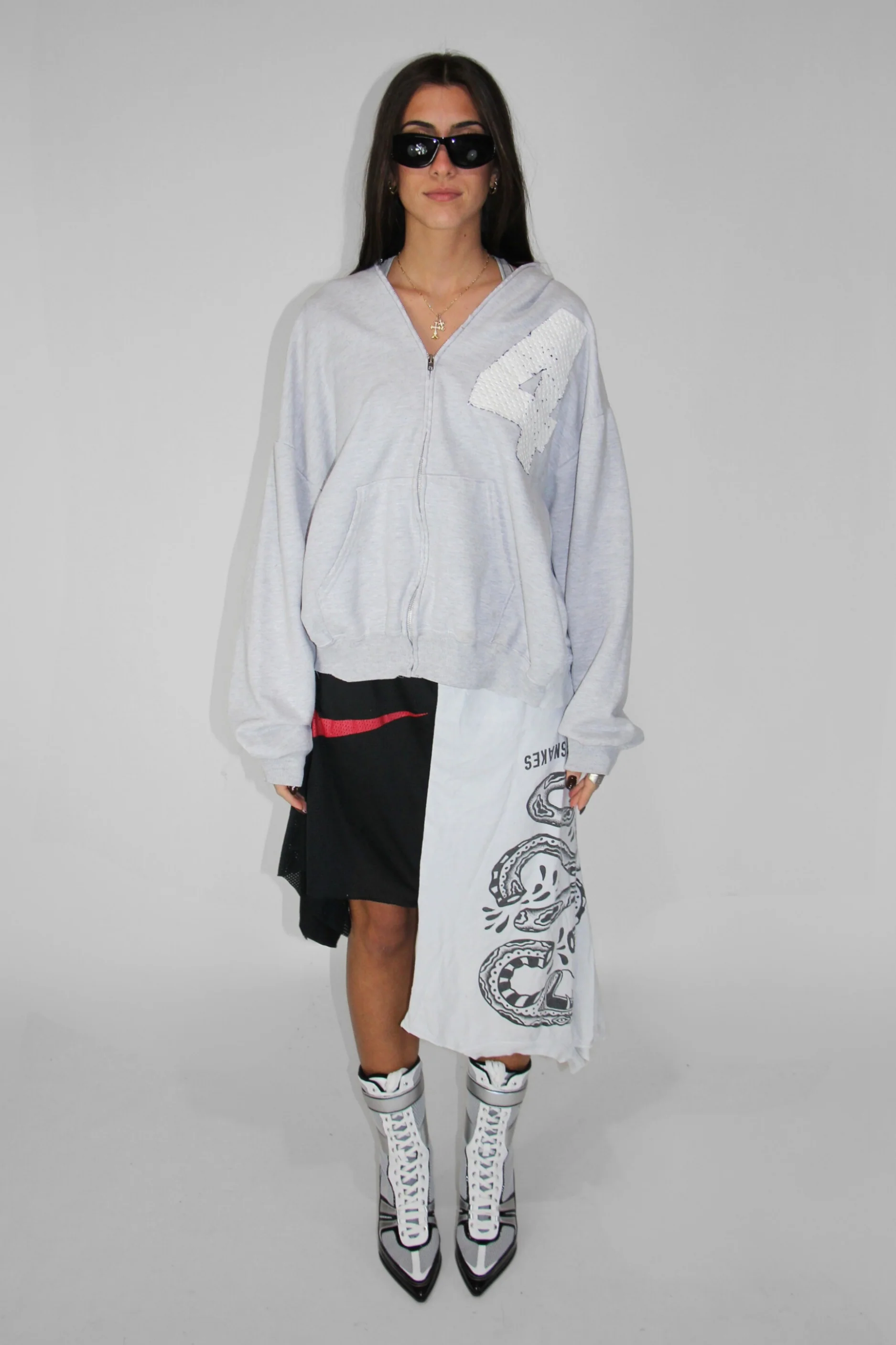 RECONSTRUCTED JERSEY SKIRT 07 - Image 3