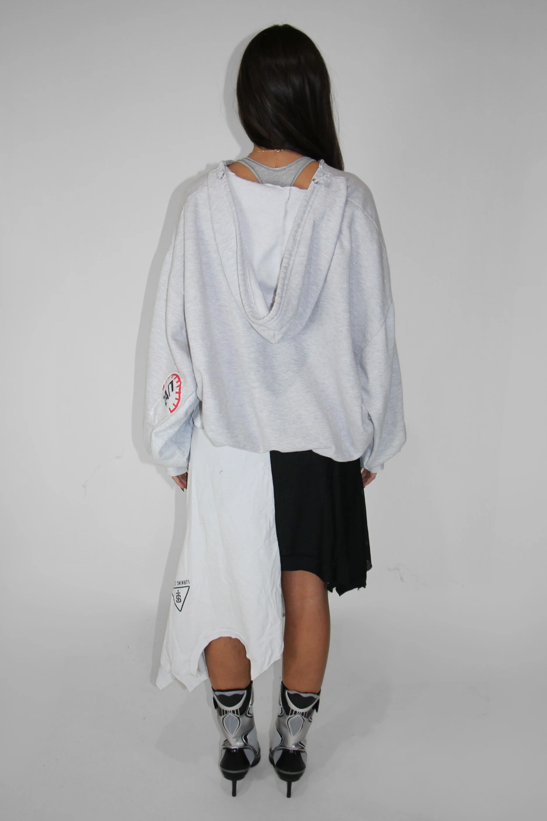 RECONSTRUCTED JERSEY SKIRT 07 - Image 4