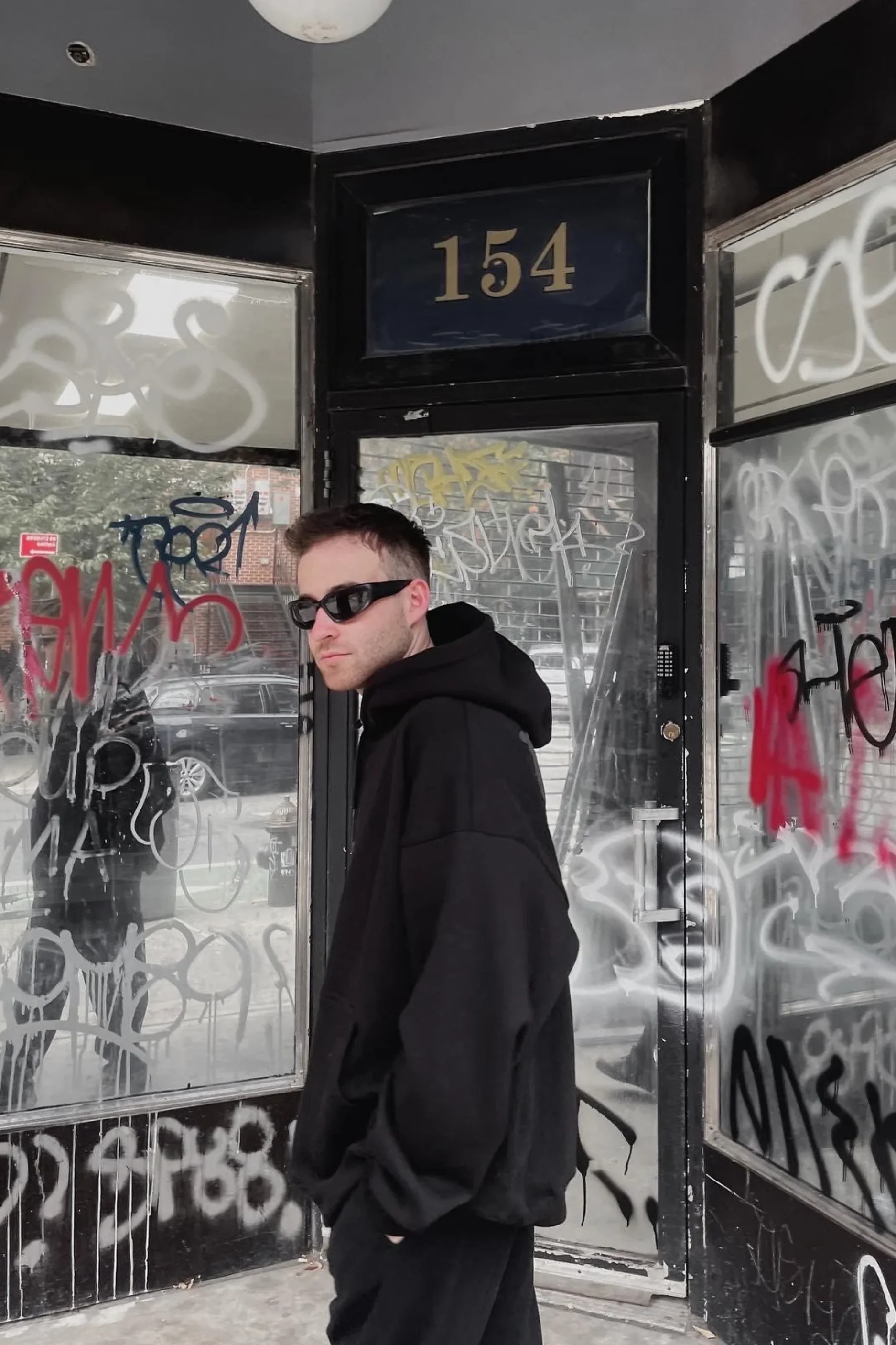 Tell Her You Love Her Hoodie in Black - Image 6