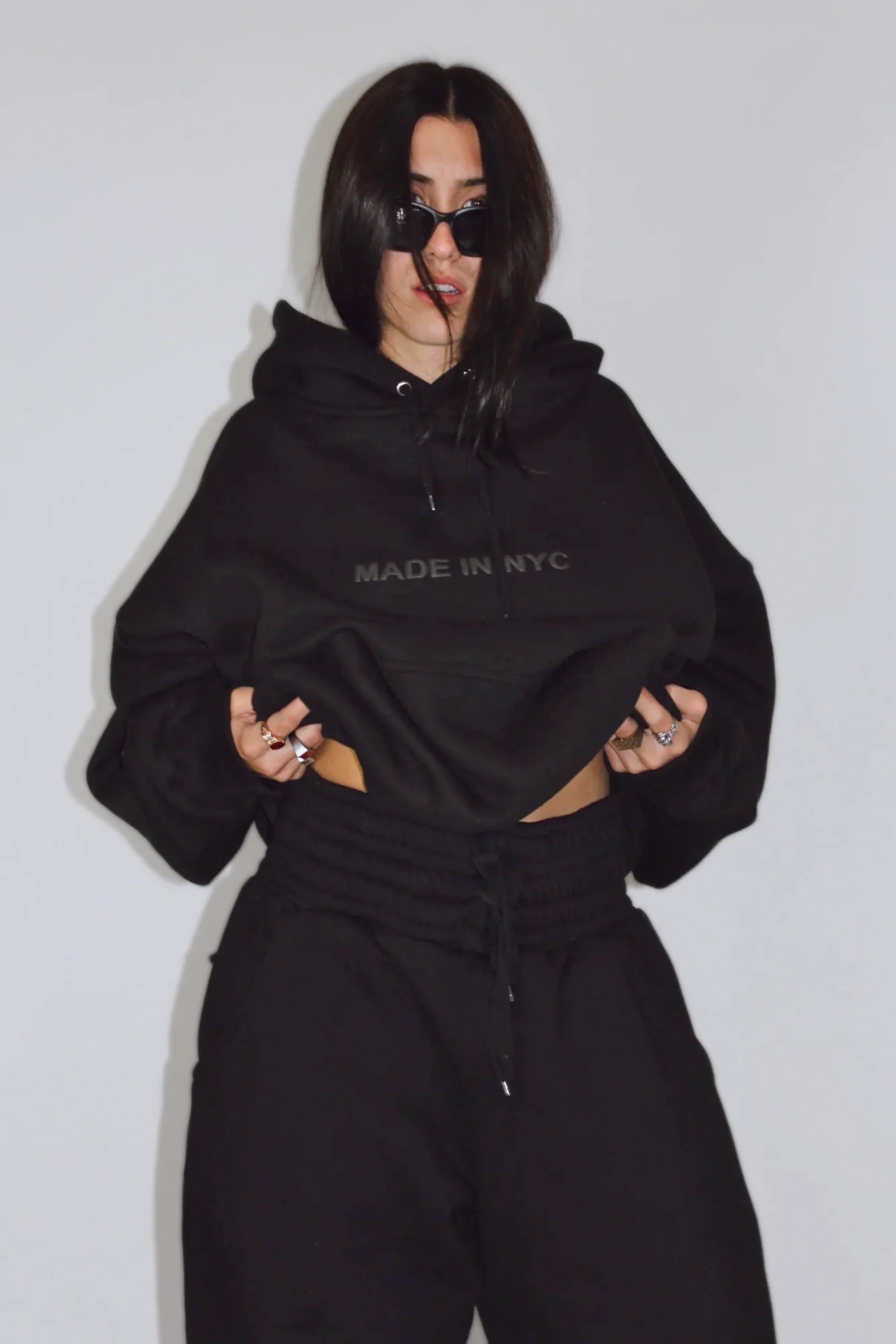 Tell Her You Love Her Hoodie in Black - Image 7
