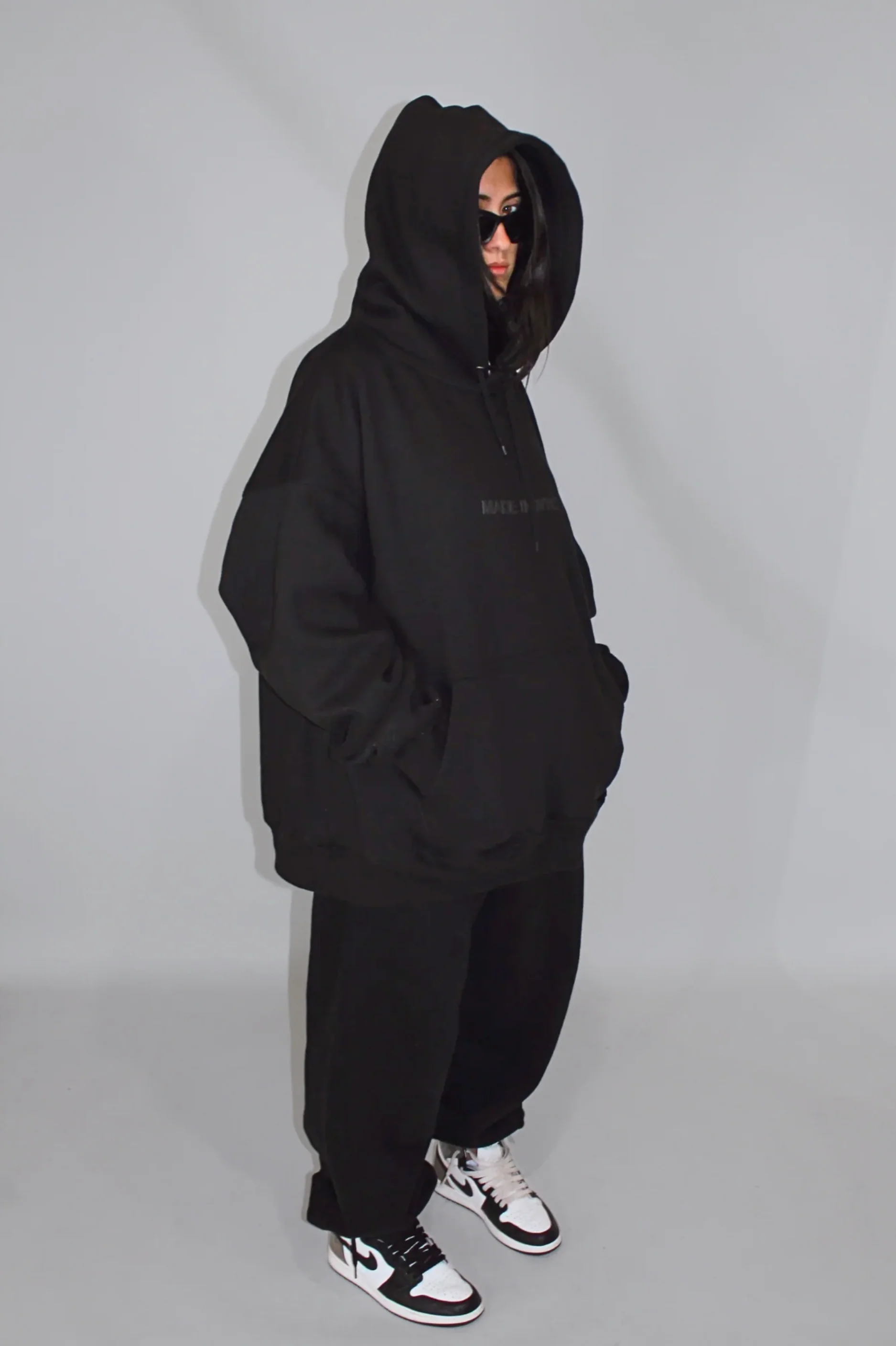 Tell Her You Love Her Hoodie in Black - Image 8