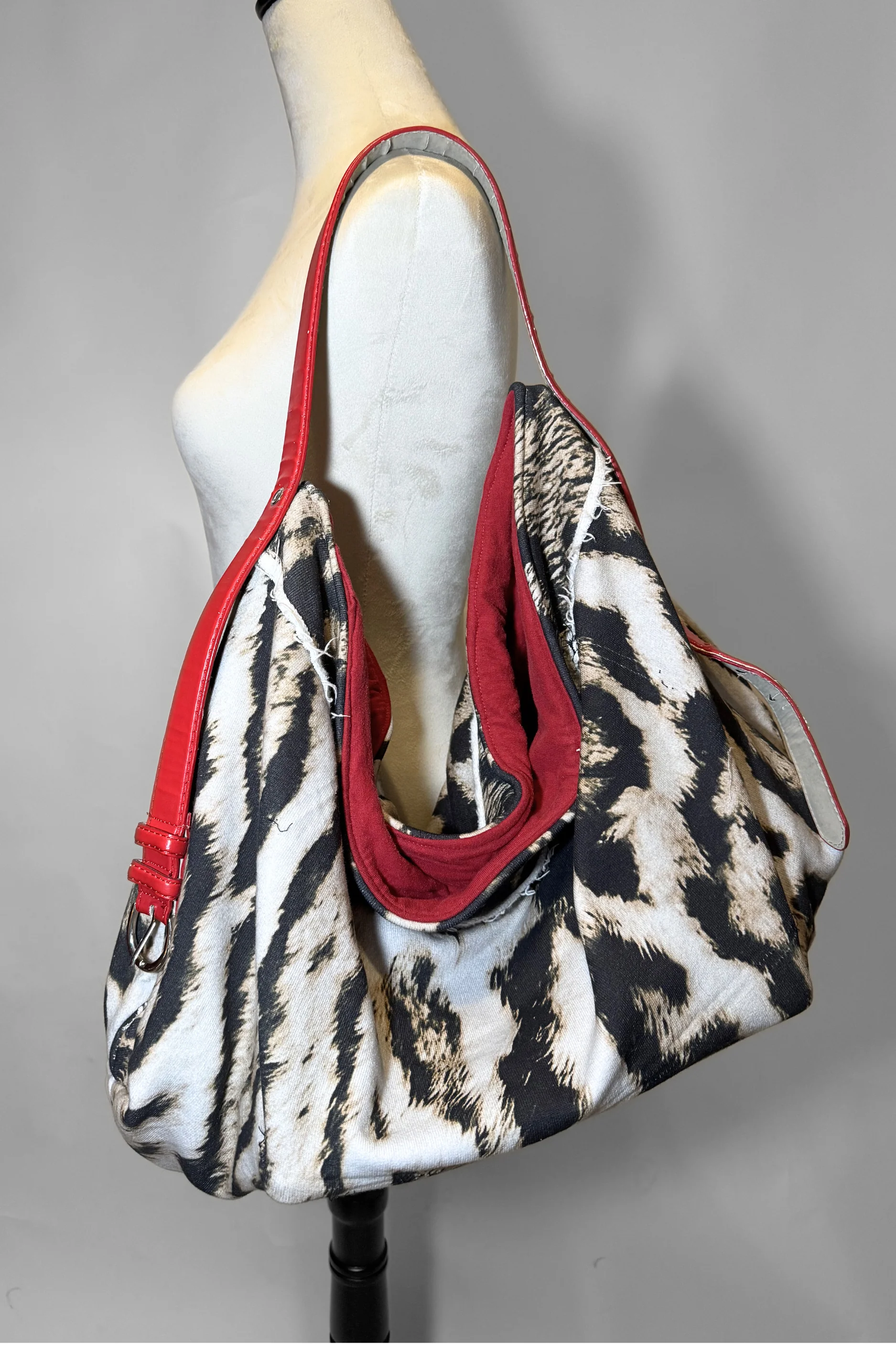 THE BELTED SLING- RED LEOPARD - Image 3